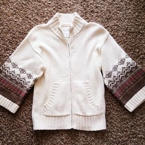 Old Navy Wide Sleeve Zip Cardigan L